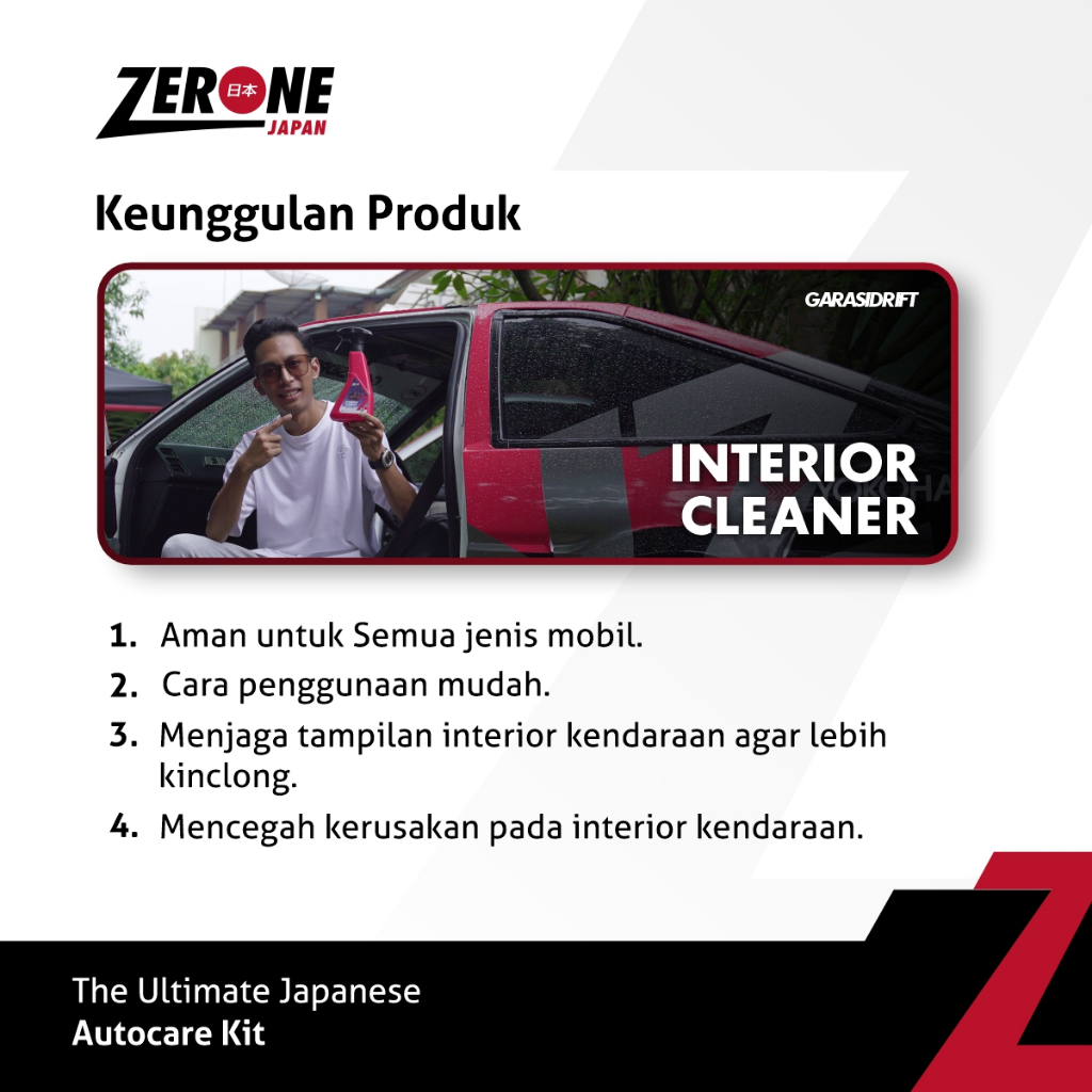 Pembersih Interior Dalam Mobil Pembersih Noda Jok Kulit Bludru Sintetis Plafon Dashboard Cleaner Ori