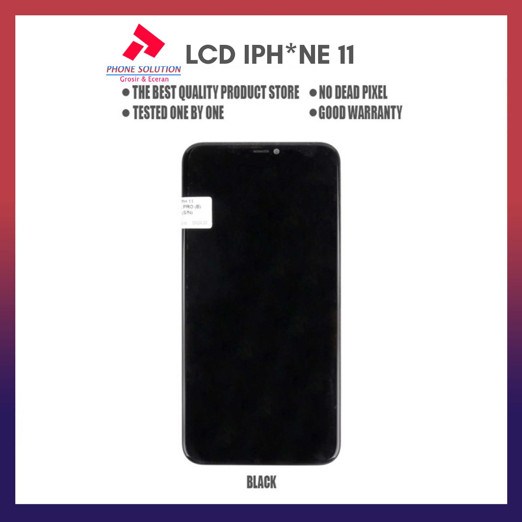 LCD Ip 11 Truetone Aktif Fullset Touchscreen // Supplier LCD Iphone - Garansi 1 Bulan