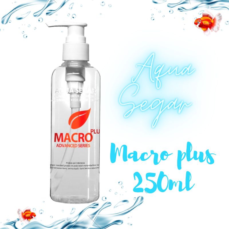 Pupuk cair Aquascape AQUA SEGAR MACRO PLUS 250ML