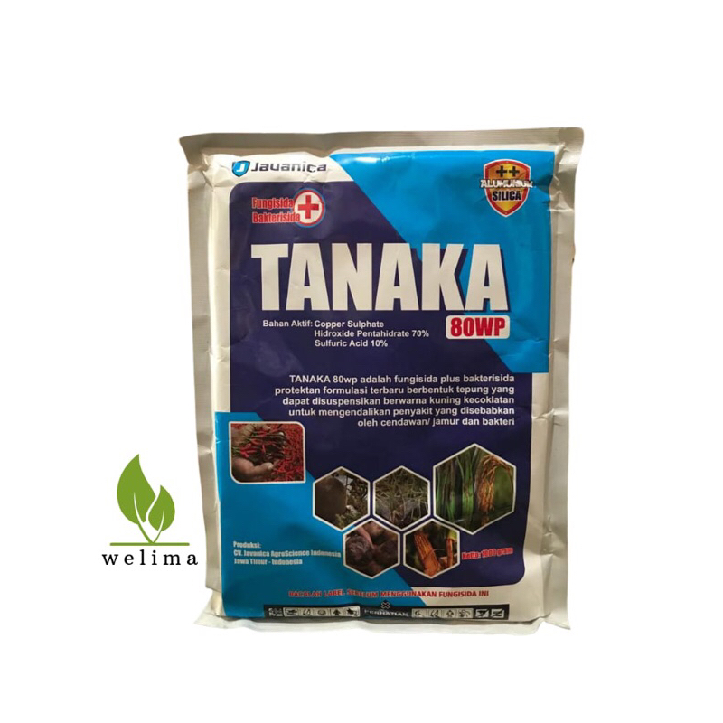 fungisida Tanaka / fungisida+Bakterisida Untuk Layufusarium/Patek/Busuk batang 1kg