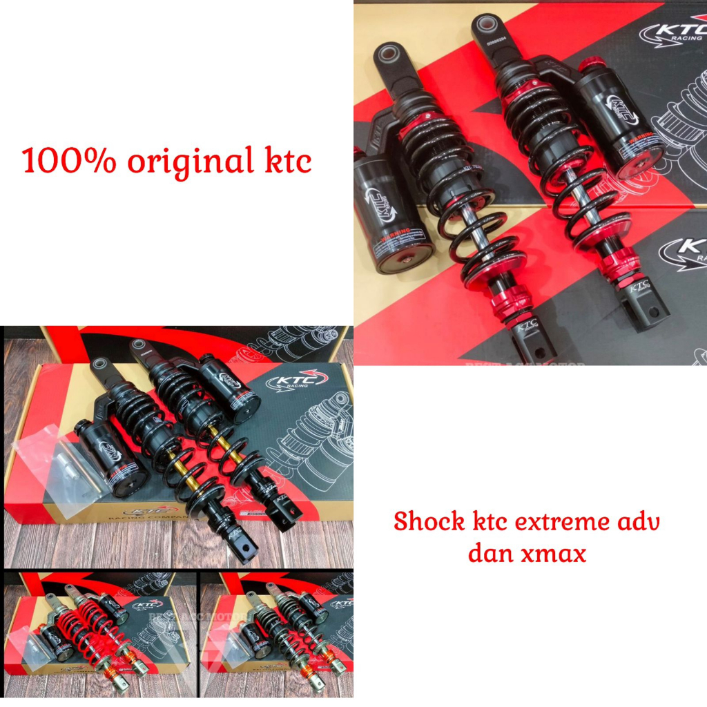 Shock ktc extreme Honda ADV PCX XMAX original ktc pnp / shockbreaker ktc extreme-Lifemotorsport