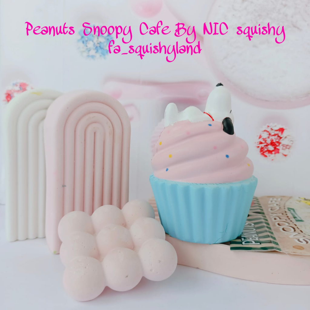Peanuts Snoopy Cafe By NIC/Sale squishy licensed by FA Squishyland