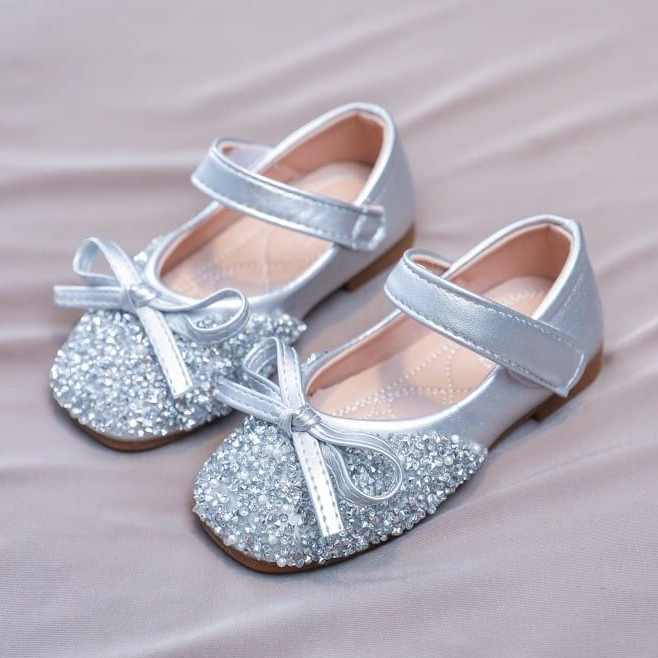 Chubbyglory SH2105 Sepatu flat anak perempuan sepatu slip on anak bayi dan balita size 21-26 sepatu anak perempuan flat shoes pesta import korea untuk baby bayi 6 bulan sampai 8 tahun