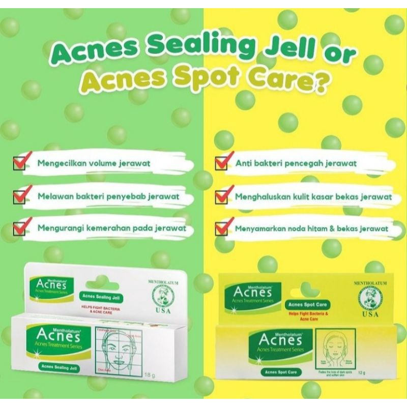 Acnes Mentholatum Sealing Jell I Acnes Spot Care