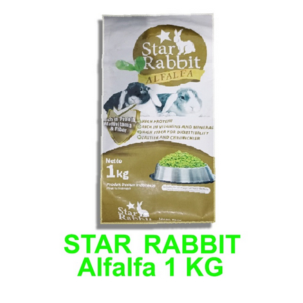 Star Rabbit Freshpack 1kg Makanan Kelinci Premium