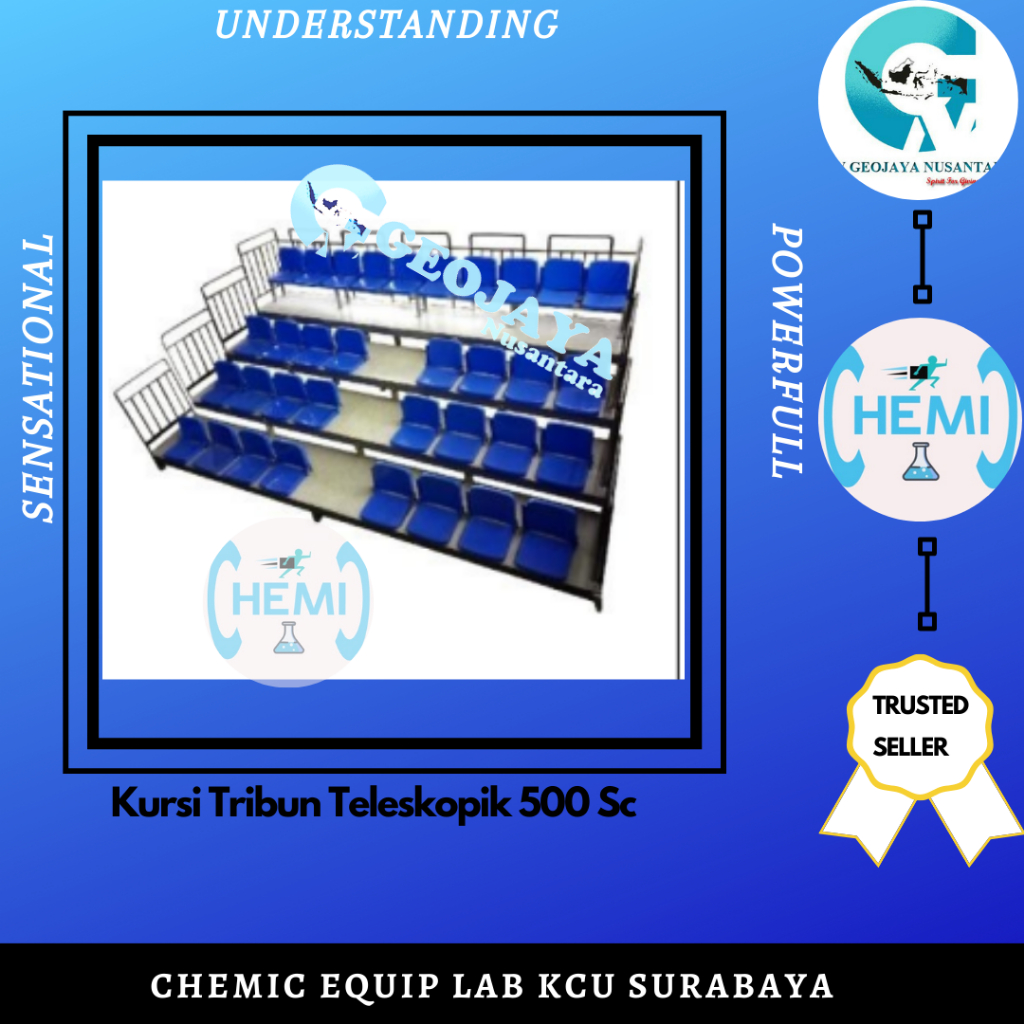 Kursi Tribun Teleskopik 500 Sc