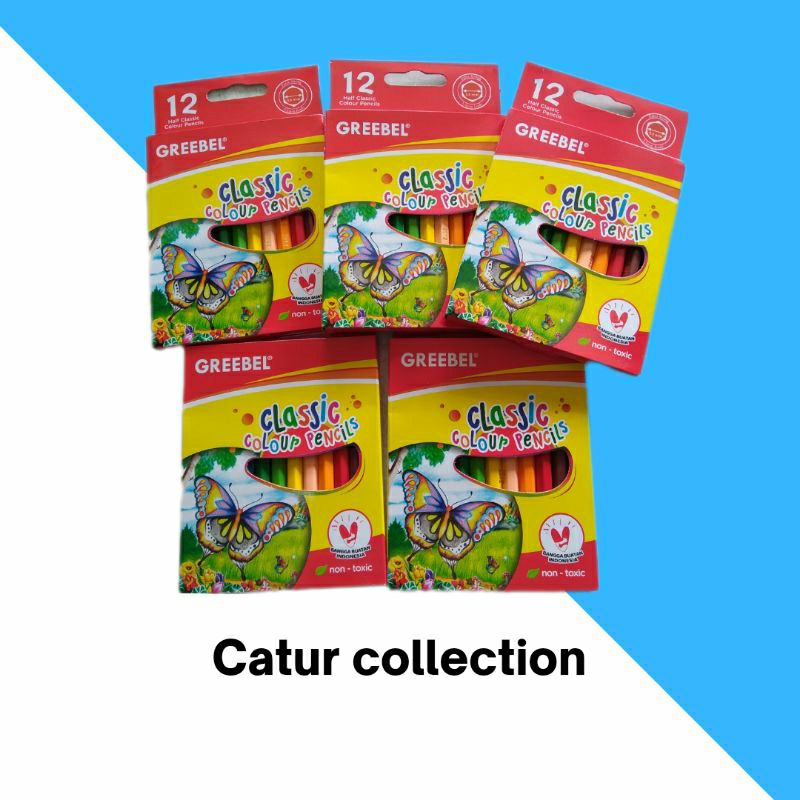 

Pensil Warna Greebel Classic Colour Pencils (12 Warna)