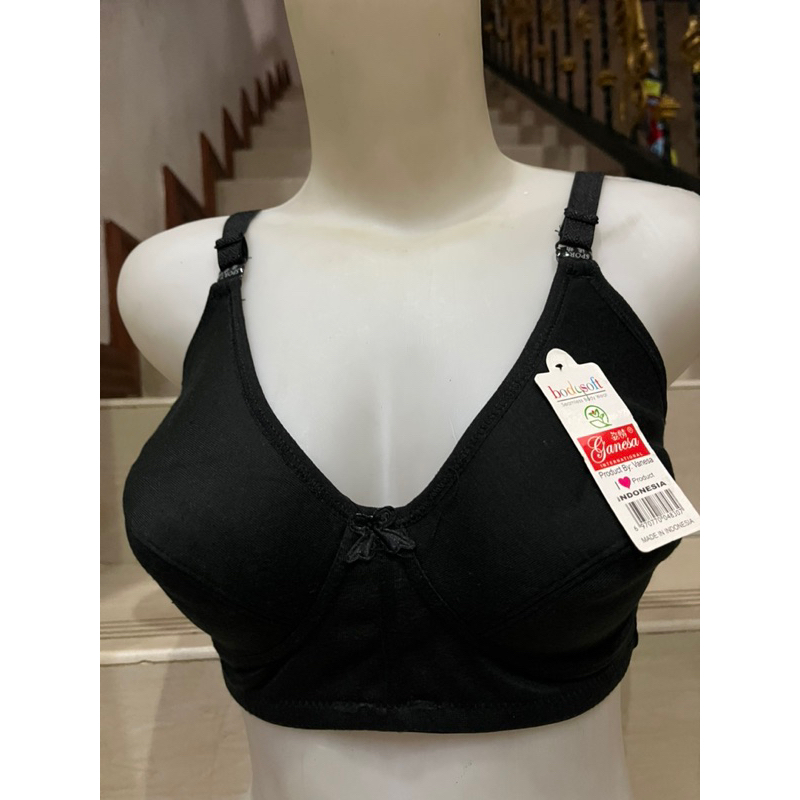 sport bra hitam / bh hitam wanita / bra wanita