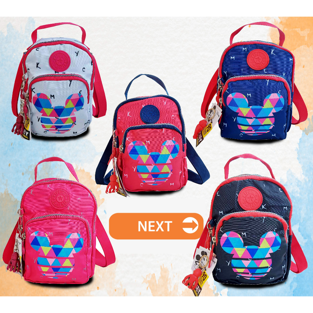 MOJI- Tas Ransel Mickey - Tas Wanita 8798 - Backpack Wanita High Quality