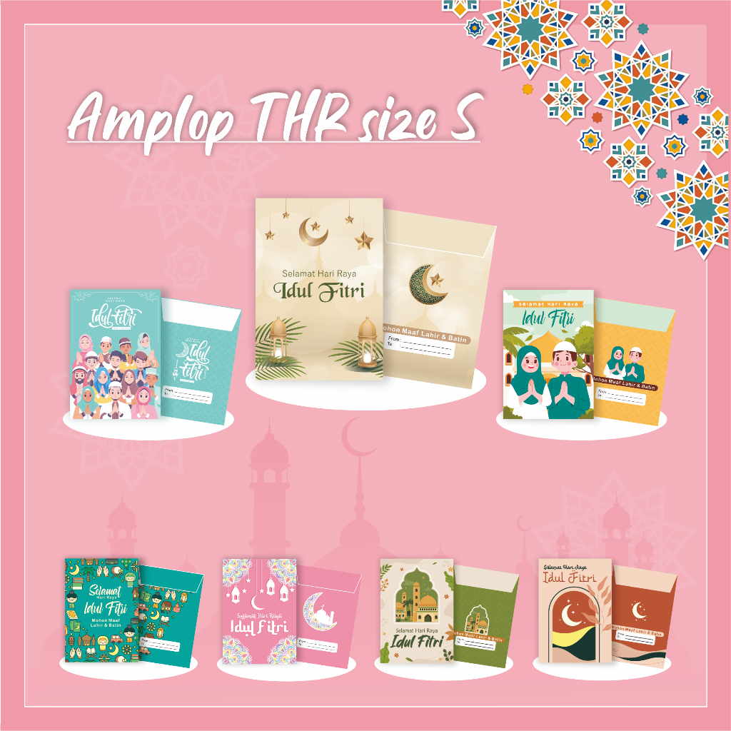 

PROMO!! Amplop lebaran isi 24pcs. Bebas pilih motif