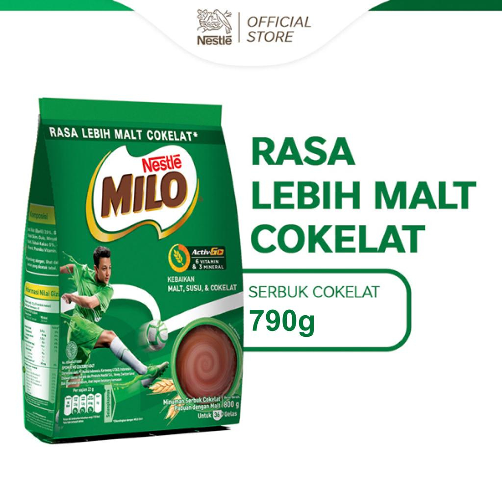 

MILO ACTIV-GO Susu Coklat Pouch 790 gr