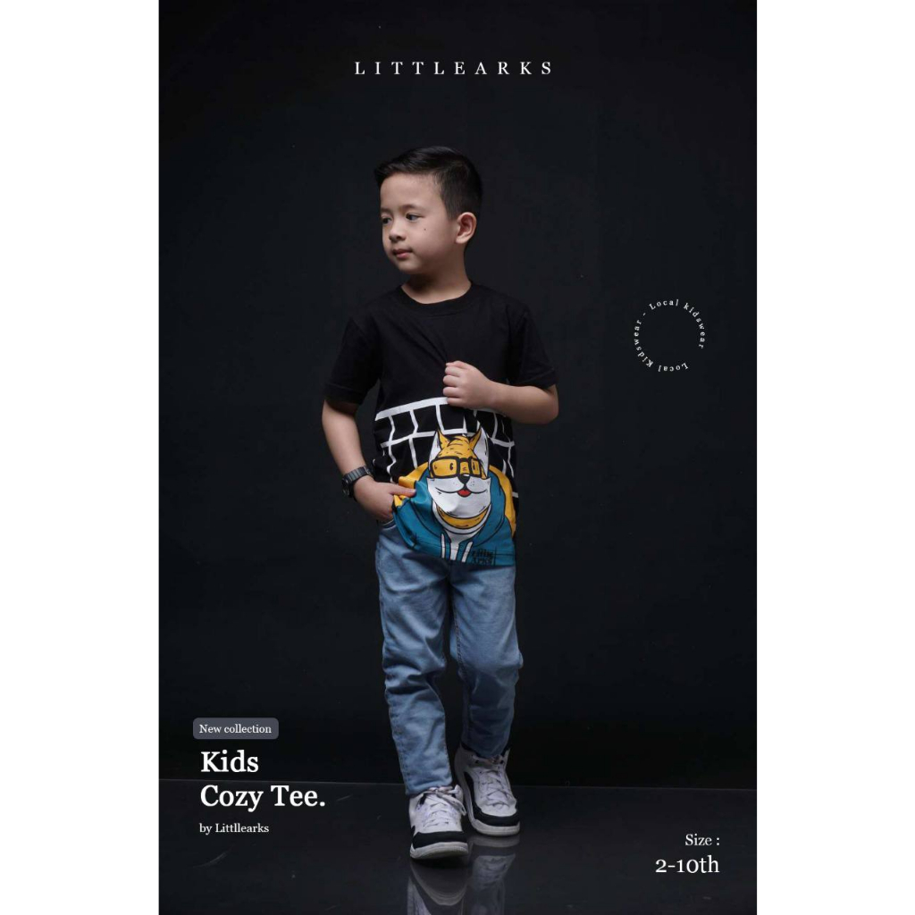 KIDS COZY TEE by LITTLE ARKS