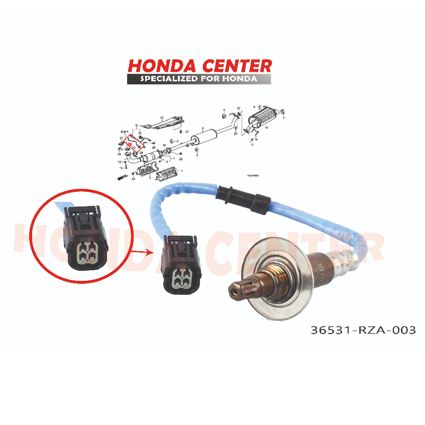 sensor oksigen depan civic fd 2006 2007 2008 2009 2010 2011 2000cc crv re gen3 2007 2008 2009 2010 2011 2012 2400cc