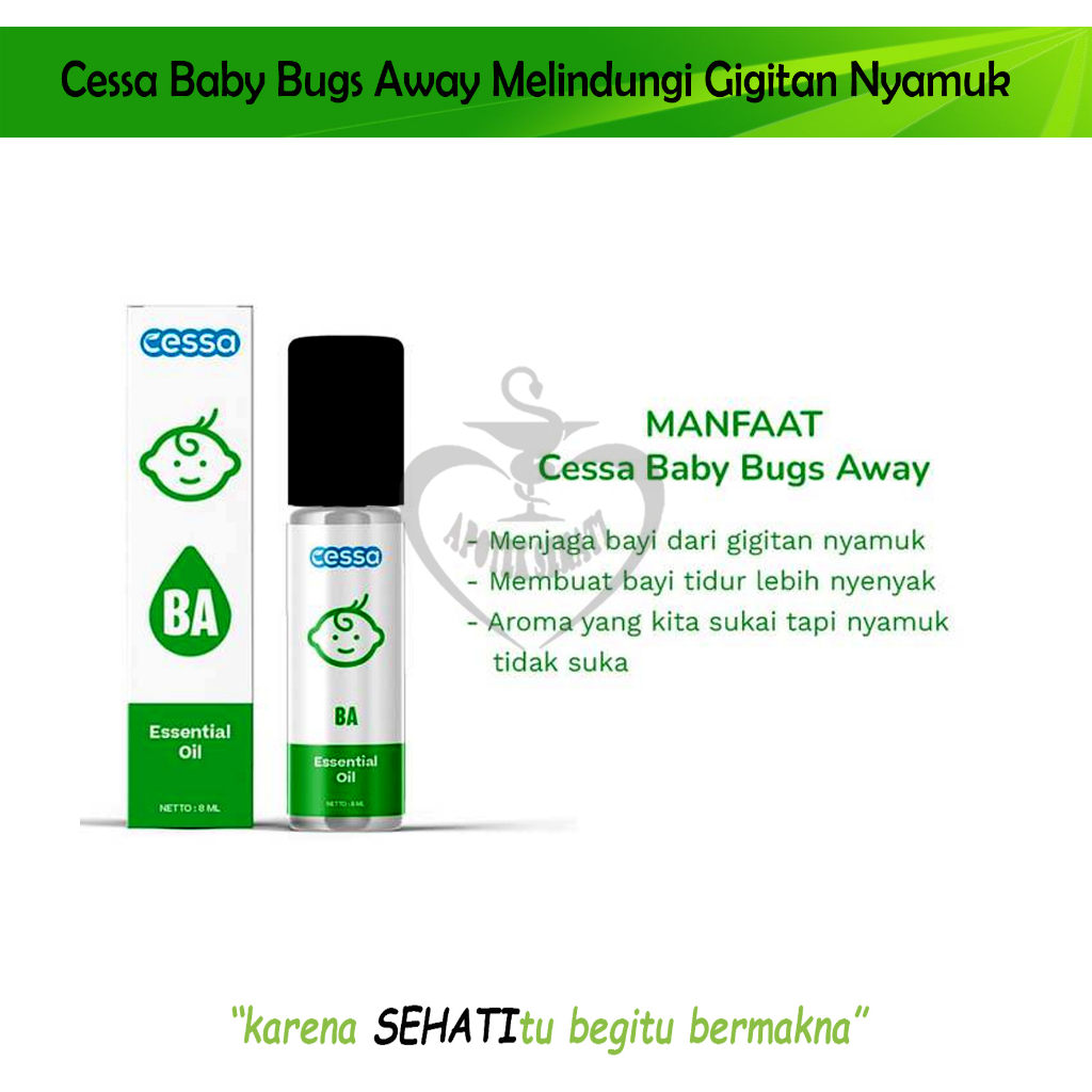 Cessa Baby Natural Essential Oil Aromatherapy