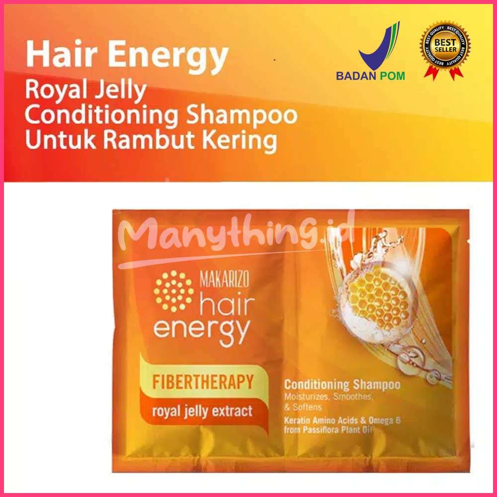 Makarizo Hair Energy Fibertherapy Conditioning Shampoo 10ML 4 Varian