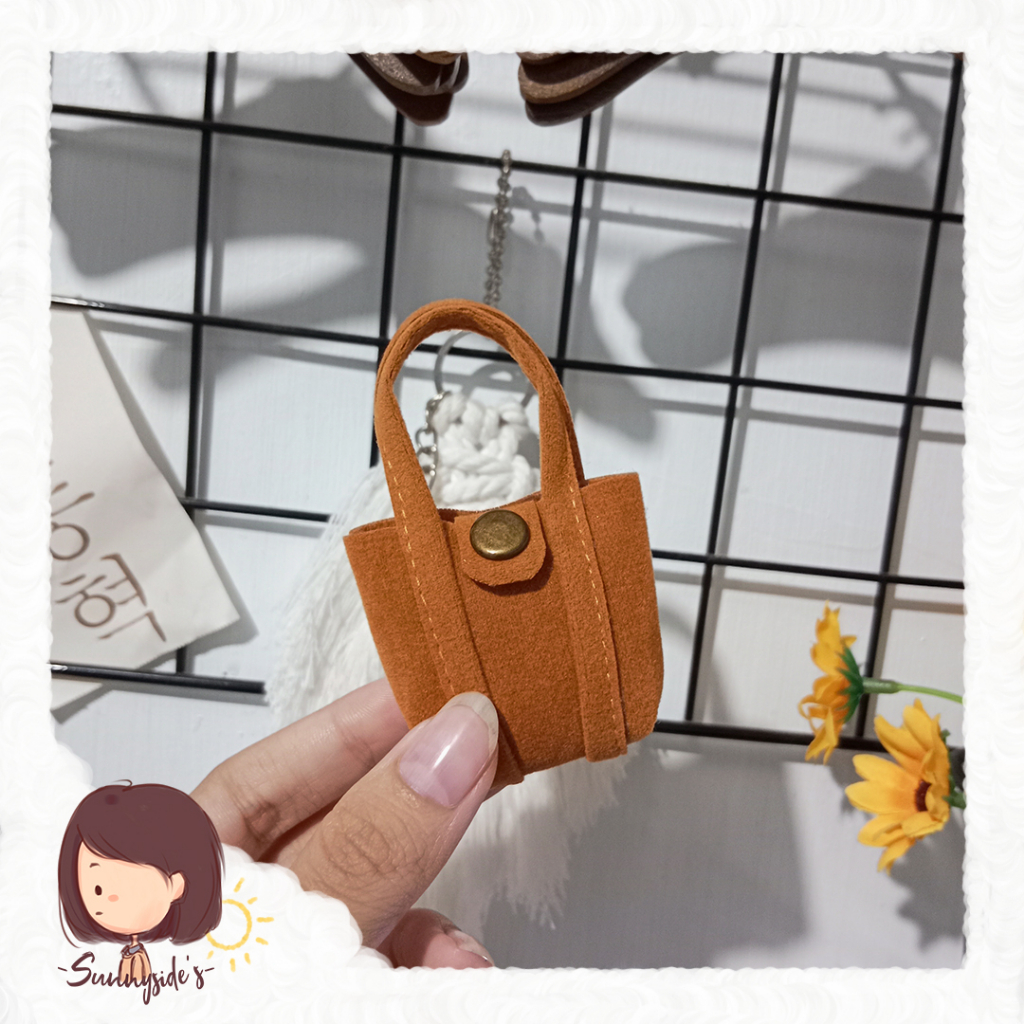 [Doll Accessories] Suede Shoulder Bag/Tas Bahu Doll 15cm & 20cm | Kpop Doll - NCT Doll - BTS Doll - 