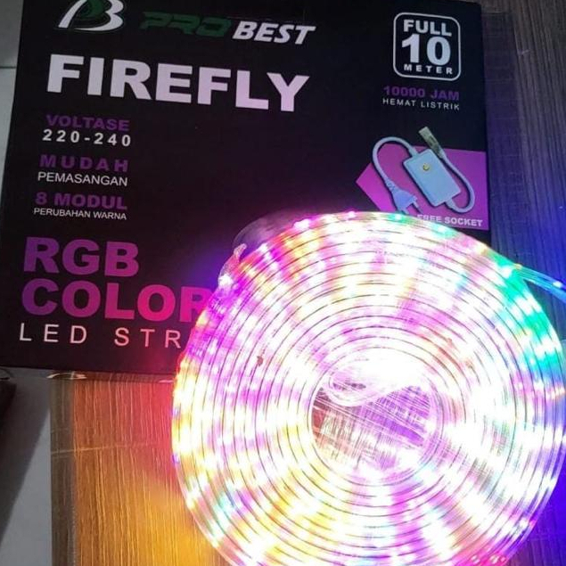 Lampu Rgb Led FireFly 10 Meter Kualitas Terjamin