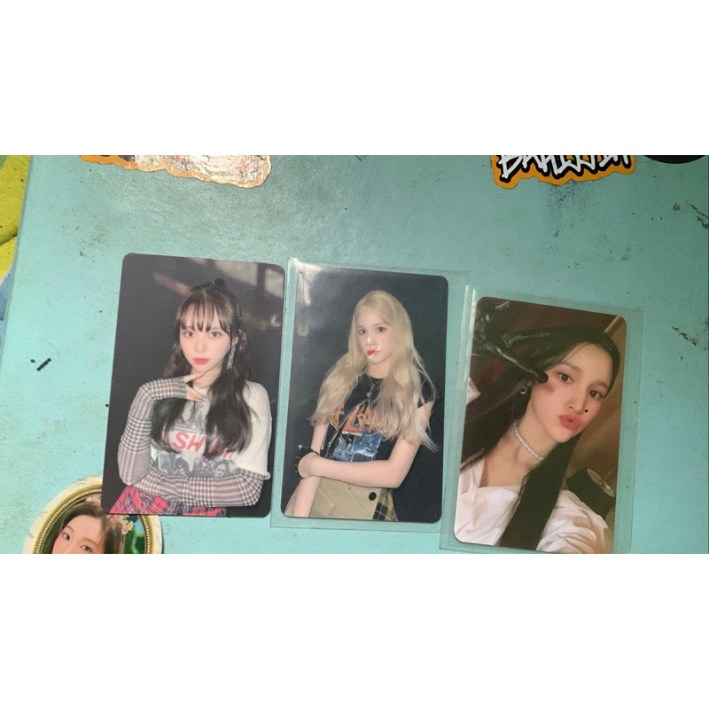 photocard kep1er doublast yeseo mashiro heuning bahiyyih doublast first impact lucky draw musicart m