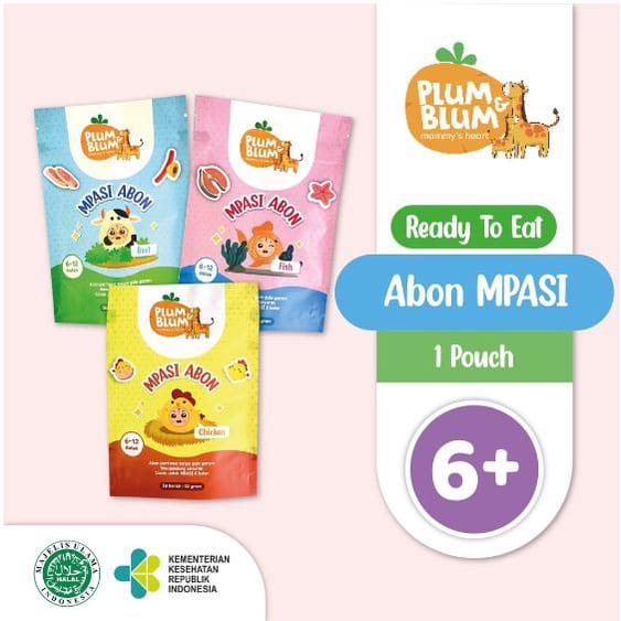 Plum &amp; Blum Mpasi Abon - Abon BB Booster Bayi