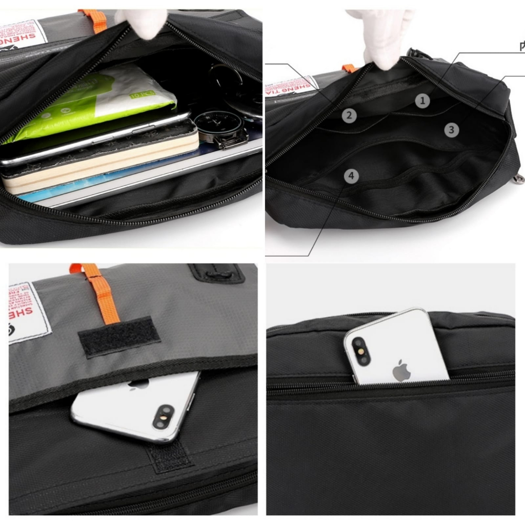 TAS SELEMPANG PRIA SLINGBAG IMPORT ANTI AIR COWOK KEREN GREY MARTIAL TA779G2 PREMIUM DISTRO BRANDED SHOULDER BAG BAHU LAKI REMAJA DEWASA SIMPLE FASHION CASUAL