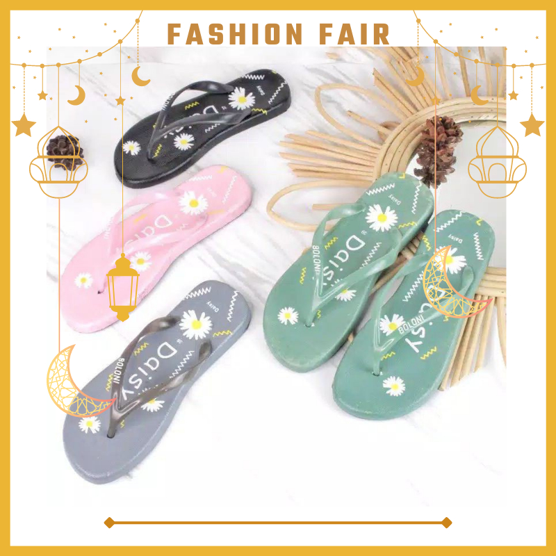 [LOKAL] FASHION FAIR - SANDAL JEPIT WANITA DAISY