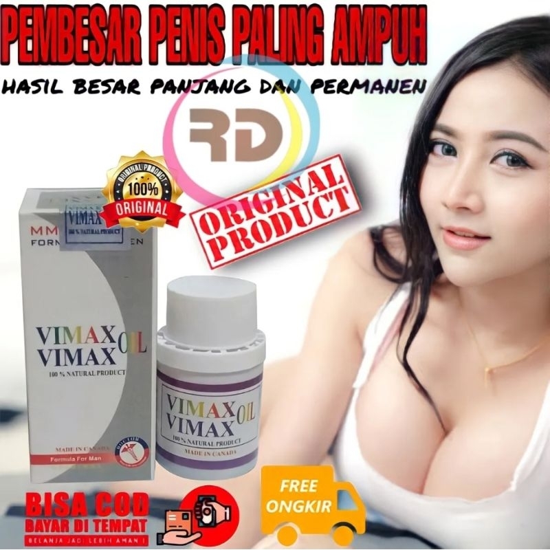 VIMAX OIL CANADA ORIGINAL P3MBES4R ALAT KELAMIN PRIA PENGENCANG OTOT BISA COD