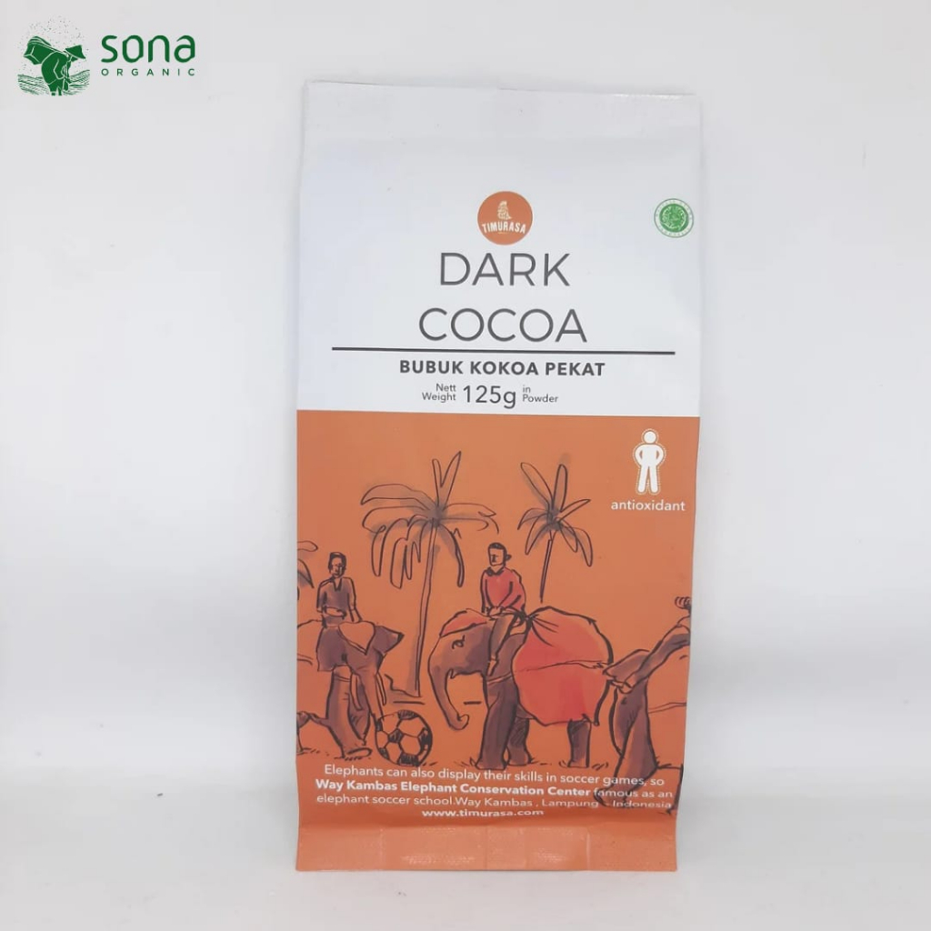 

Dark Cocoa Powder 125g - Bubuk Coklat Pekat - Timurasa