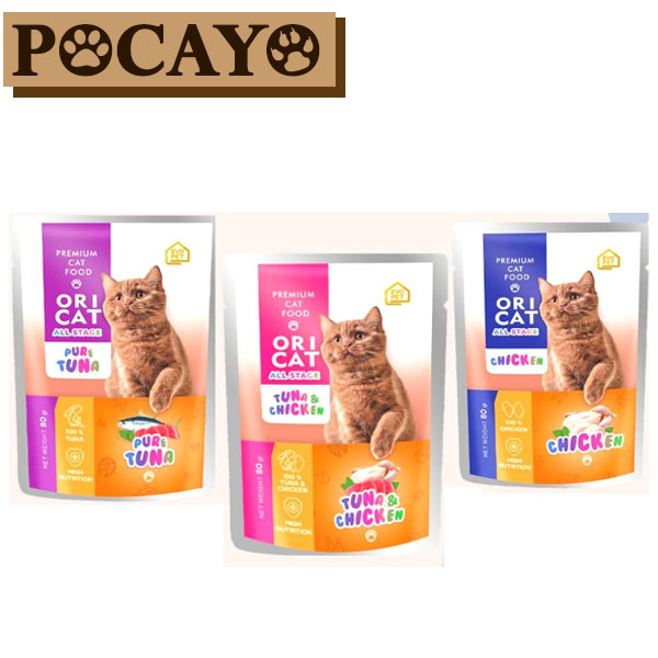 ORI CAT Pouch All Varian 80gr