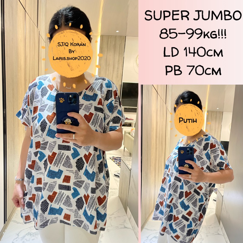 BAJU BLUS BALI SUPER JUMBO RAYON PREMIUM FIT TO 4XL SJ/Q KORAN REAL PICT!!!