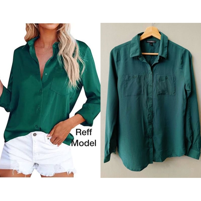 Roz ali pocket shirt women