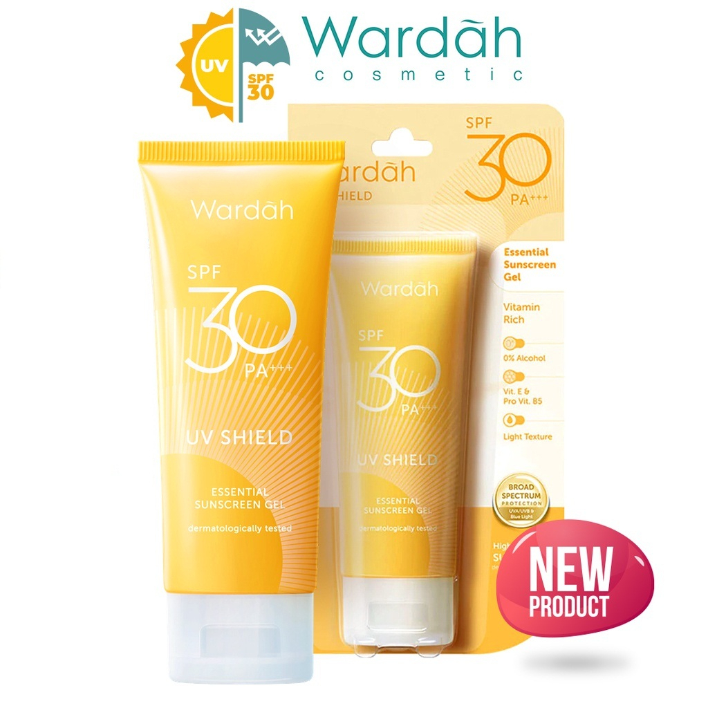 WARDAH UV Shield Sunscreen Gel SPF30 PA+++ isi 40ml