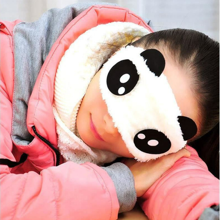 Penutup Mata Tidur Karakter Panda - Sleeping Eye Eye Cover Lucu