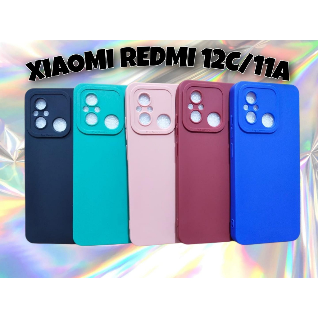 REDMI 12C SOFTCASE PRO KAMERA XIAOMI REDMI 12C 2023 NEW - BDC