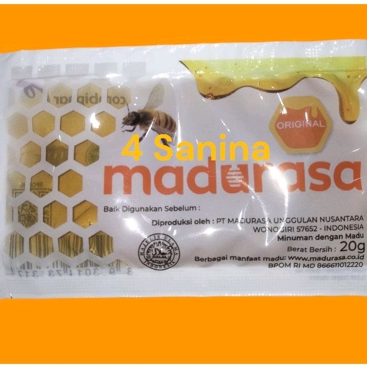 MADU RASA SACHET 20 Gr  / SACHET