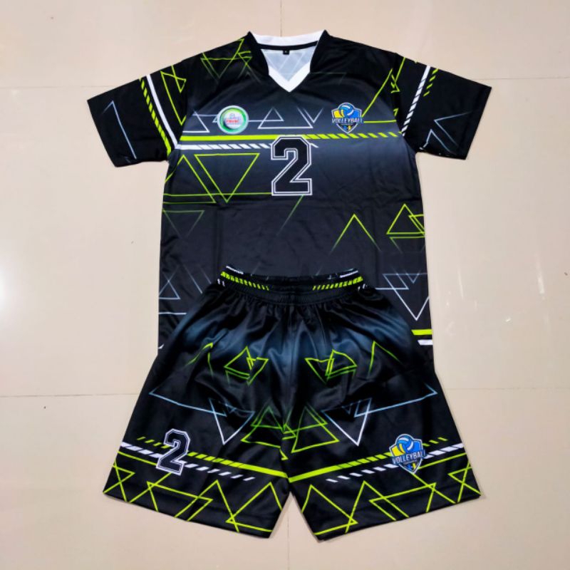 jersey baju volly volley cowo stelan full printing