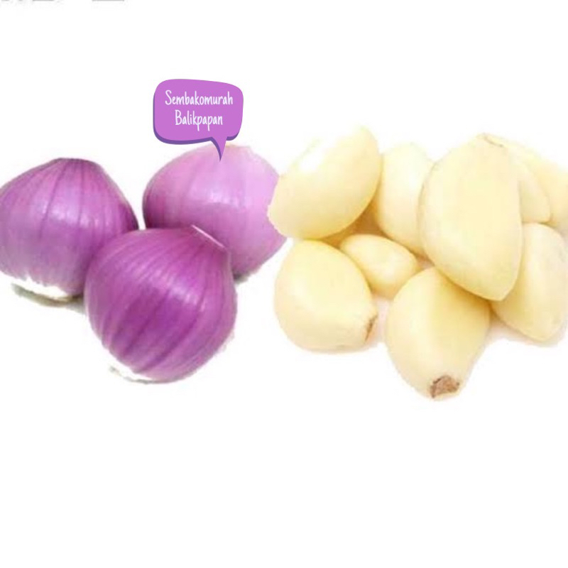 

bawang kupas merah dan putih 250gr