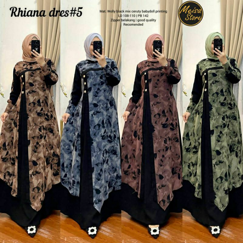 RHIANA DRESS #5 / GAMIS // MEISHA STORE
