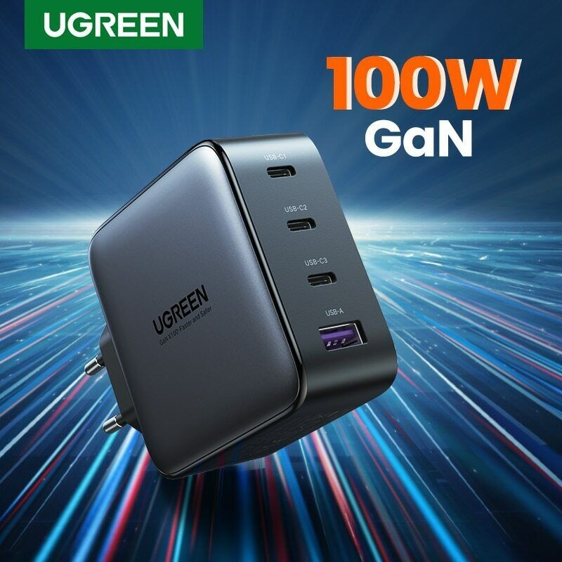 CHARGER IPHONE UGREEN 100W 65W 45W 36W 30W 25W 20W 18W 10W USB A / C FAST CHARGING