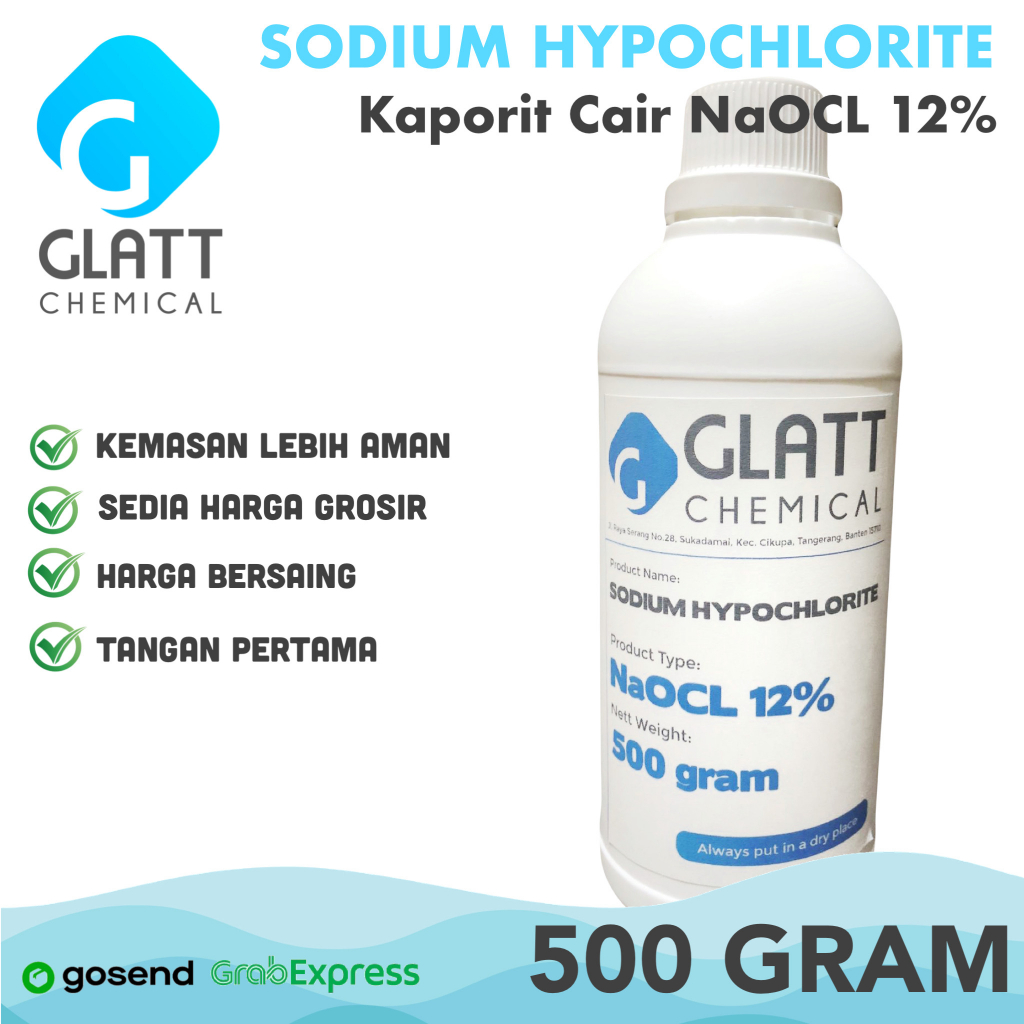 Sodium Hipoklorit 500 ml 12% - Kapo rit Cair