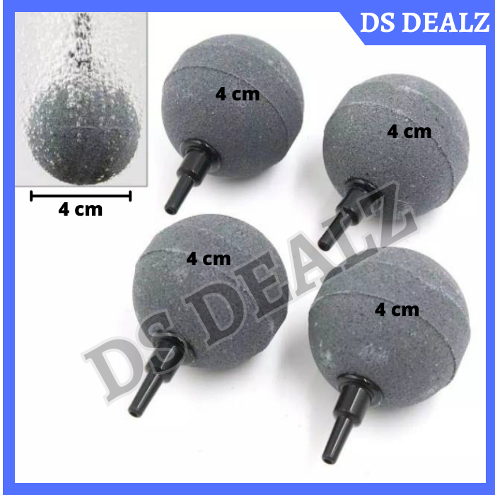 batu aerator bulat 4 cm gelembung Udara besar