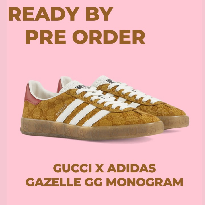 Sigma Sneakers Gucci x Adidas Gazelle GG Monogram