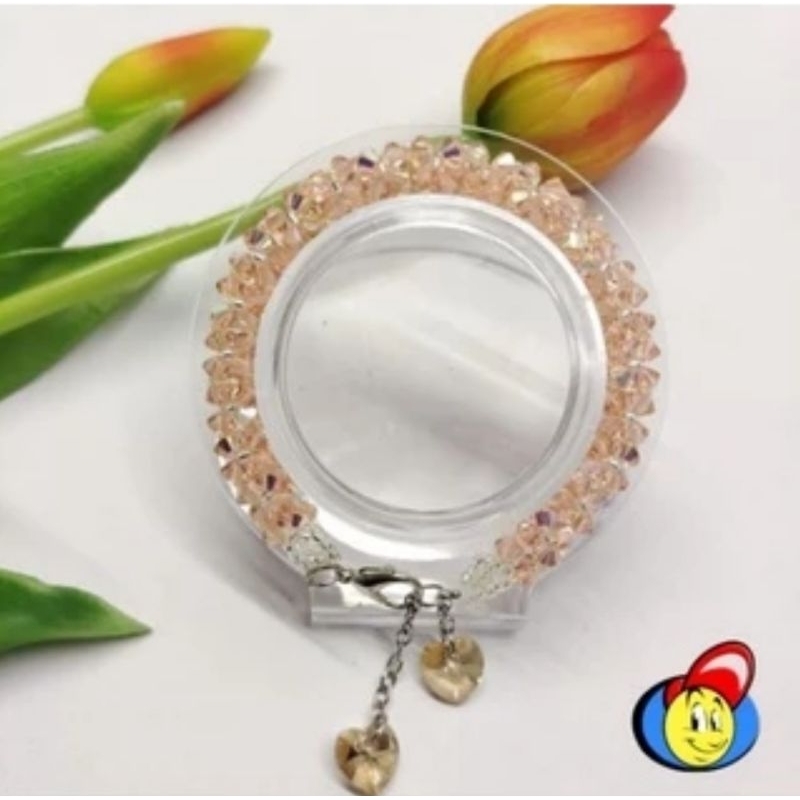 Gelang Swarovski CBG03 Perhiasan Manik Kristal Crystal Swarovski