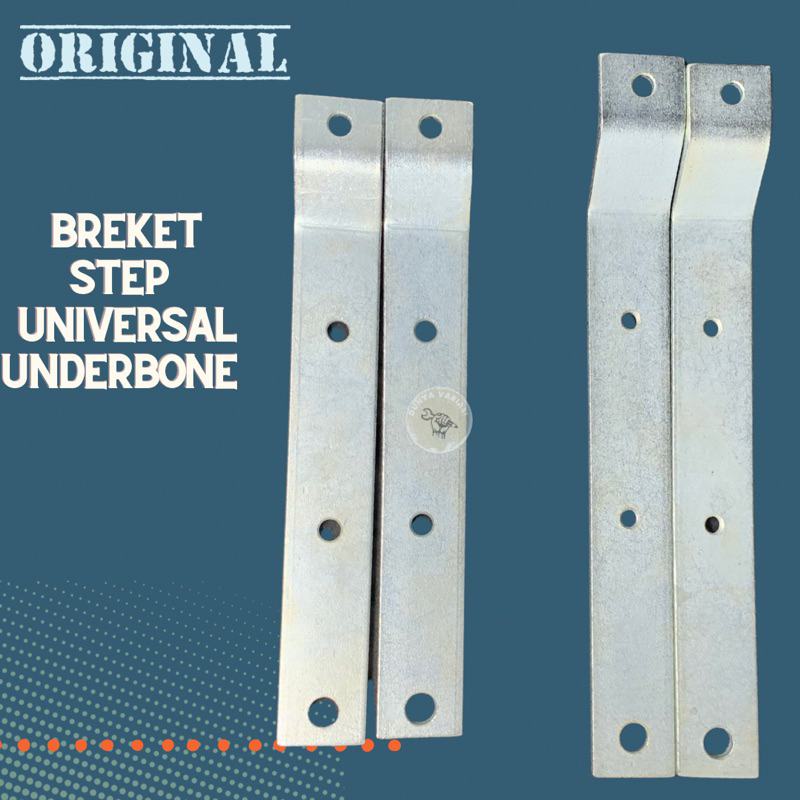Breket Step Underbone sonic 150 Supra GTR 150 blade 125 Jupiter Mx Old Mx King Fiz R F1ZR  RX King P