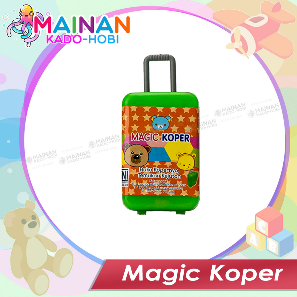 HADIAH MAINAN EDUKASI ANAK TRADISIONAL MINIATUR MAGIC KOPER