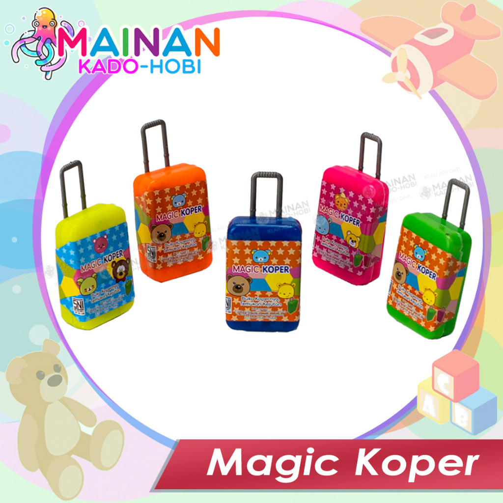 HADIAH MAINAN EDUKASI ANAK TRADISIONAL MINIATUR MAGIC KOPER