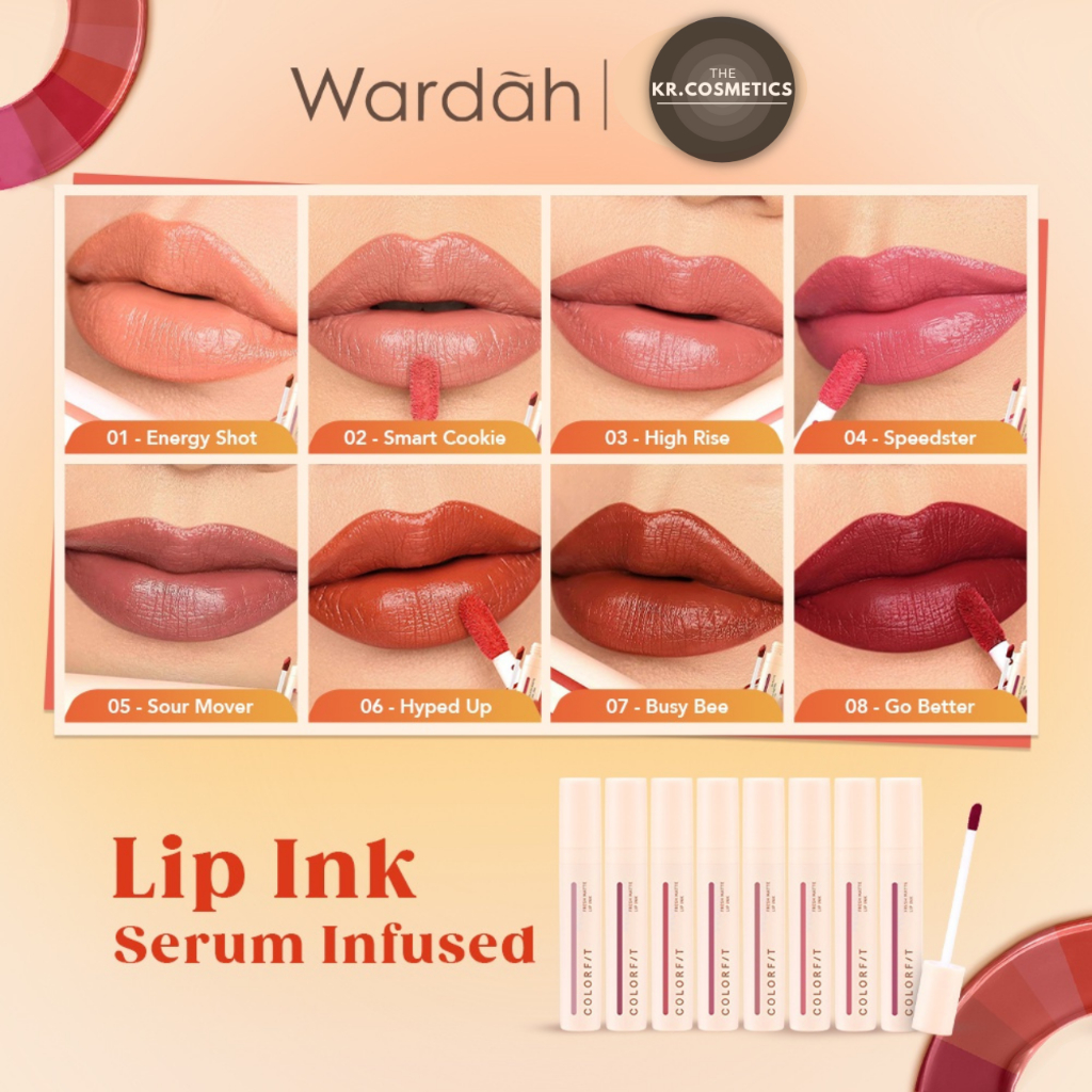 Wardah Colorfit Fresh Matte Lip Ink lipcream 4gr