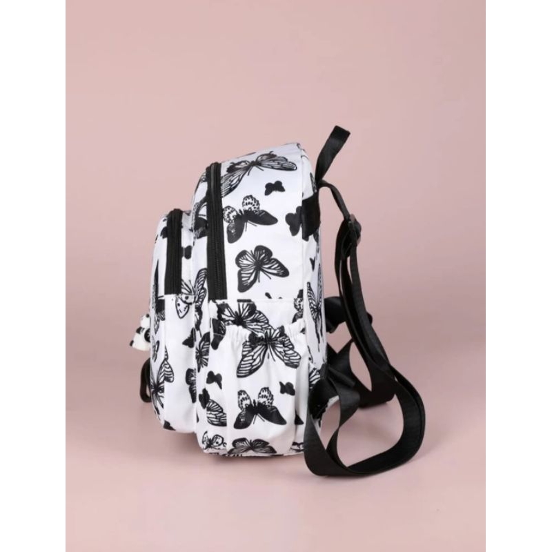Tas ransel mini wanita/tas ransel mini anak/ransel motif butterfly