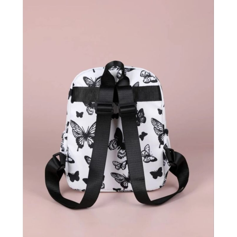 Tas ransel mini wanita/tas ransel mini anak/ransel motif butterfly