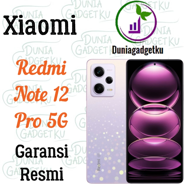 Xiaomi Redmi Note 12 Pro 5G 8/256 GB Garansi Resmi