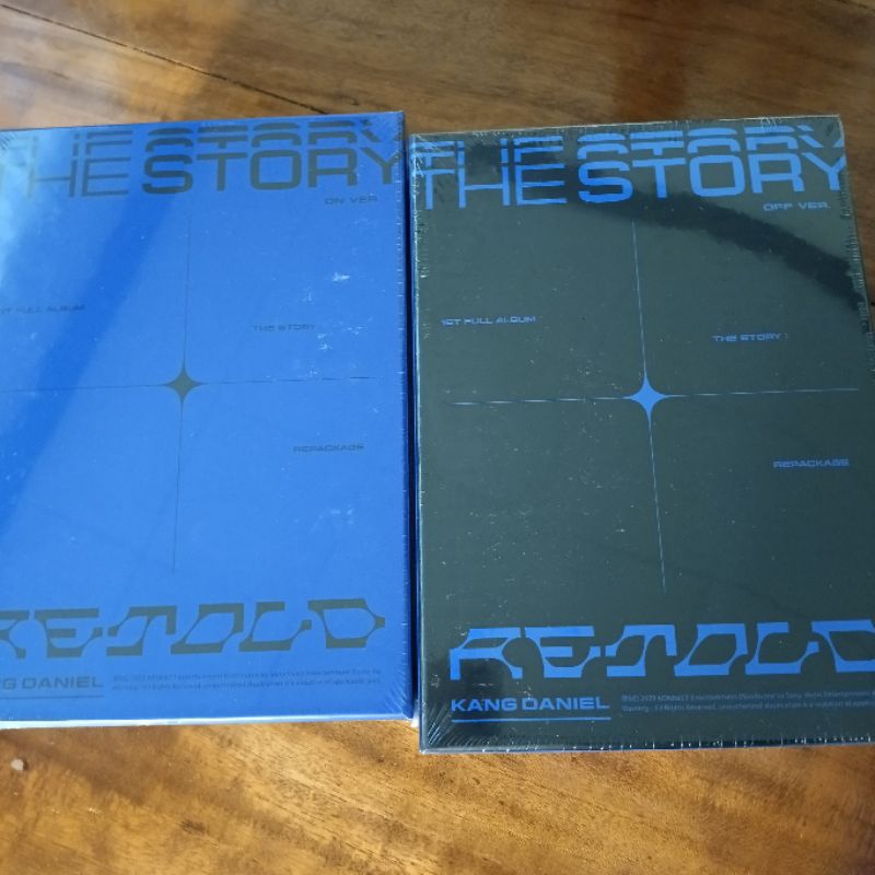 ALBUM RETOLD KANG DANIEL SEALED | KANG DANIEL ALBUM SEALED